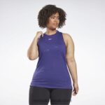 نحيف جريئة الأرجواني قمة خزان الإرهاق (حجم كبير) Reebok 0NZ0F757