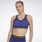 نحيف جريئة الأرجواني ليه ميلز بورموف + حمالة صدر Reebok 0NZ0F692