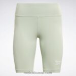 نحيف حكيم خفيف شورت مجسم بشعار الماركة Reebok 0NZ0F976 - Image 6