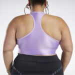 نحيف حيرة الأرجواني تانك توب قصير كتف واحد من كاردي بي (مقاس كبير) Reebok 0NZ0F461 - Image 7