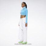 نحيف دائما زرقاء أعلى الياقة المدورة بايير موس Reebok 0NZ0F847 - Image 2