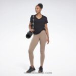 نحيف رمادي داكن كولون لوكس بخصر مرتفع Reebok 0NZ0F417 - Image 2