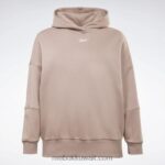 نحيف رمادي داكن هودي كبير الحجم معاد تدويره في الاستوديو (حجم كبير) Reebok 0NZ0F577 - Image 6