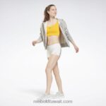نحيف رمادي نقي 1 متحدون من خلال السراويل القصيرة مطاردة اللياقة البدنية Reebok 0NZ0F978 - Image 2