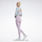 نحيف رمادي نقي 3 قميص ملفوف بأكمام طويلة مضلع صبغ طبيعي كلاسيكي Reebok 0NZ0F619 - Image 3