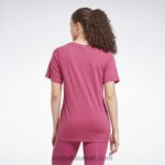 نحيف شبه وردي فخور تي شيرت الإرهاق Reebok 0NZ0F871 - Image 3