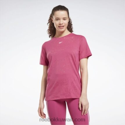 نحيف شبه وردي فخور تي شيرت الإرهاق Reebok 0NZ0F871