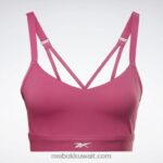 نحيف شبه وردي فخور حمالة صدر رياضية شرائط لوكس Reebok 0NZ0F944 - Image 7