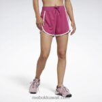 نحيف شبه وردي فخور شورت مرتفع جاهز للتمارين الرياضية Reebok 0NZ0F788