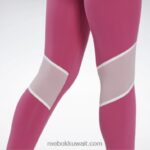نحيف شبه وردي فخور لوكس كولون بلوك بخصر مرتفع Reebok 0NZ0F385 - Image 5