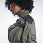 نحيف صياد الأخضر سترة كاردي ب الساتان المنسوجة Reebok 0NZ0F940 - Image 7
