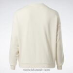 نحيف غير مصبوغ كنزة صباغة طبيعية كلاسيكية (حجم كبير) Reebok 0NZ0F904 - Image 8