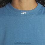 نحيف فولاذي أزرق s23-r أعلى خزان العضلات جيرسي الكلاسيكية Reebok 0NZ0F858 - Image 5