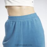نحيف فولاذي أزرق s23-r سروال واسع الساق عكسي الصوف الكلاسيكي Reebok 0NZ0F524 - Image 6