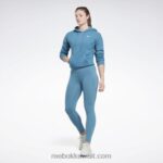 نحيف فولاذي أزرق s23-r طماق لوكس Reebok 0NZ0F517 - Image 2