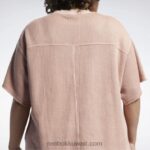نحيف كانيون كورال تيشيرت وافل صبغ طبيعي كلاسيكي (حجم كبير) Reebok 0NZ0F982 - Image 5