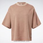نحيف كانيون كورال تيشيرت وافل صبغ طبيعي كلاسيكي (حجم كبير) Reebok 0NZ0F982 - Image 6