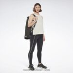 نحيف كلاسيكي أبيض أعلى خزان الأمومة Reebok 0NZ0F897 - Image 2