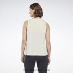 نحيف كلاسيكي أبيض أعلى خزان الأمومة Reebok 0NZ0F897 - Image 3