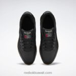 نحيف كور أسود / رمادي نقي 5 / ريبوك صمغ المطاط 03 أحذية جلدية كلاسيكية Reebok 0NZ0F193 - Image 6