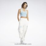 نحيف لؤلؤة زرقاء كلاسيكيات الجرافيك الرسن تانك توب Reebok 0NZ0F913 - Image 2