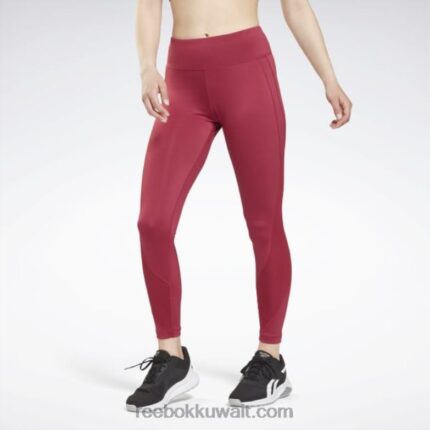 نحيف لكمة التوت طماق شبكة جاهزة للتمارين الرياضية Reebok 0NZ0F746