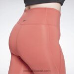 نحيف مادة شفافة كولون لوكس عالي الخصر (حجم كبير) Reebok 0NZ0F849 - Image 5