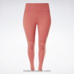 نحيف مادة شفافة كولون لوكس عالي الخصر (حجم كبير) Reebok 0NZ0F849 - Image 6