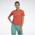 نحيف مضيئة شبه برتقالية تشغيل تي شيرت سبيدويك Reebok 0NZ0F954