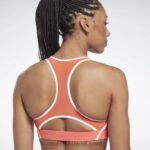 نحيف مضيئة شبه برتقالية حمالة صدر لوكس متسابق مبطنة بالألوان Reebok 0NZ0F416 - Image 6