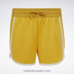 نحيف مغرة مشرقة شورت مرتفع جاهز للتمارين الرياضية Reebok 0NZ0F650