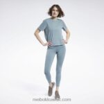 نحيف منتصف الليل الصنوبر تي شيرت صبغ طبيعي كلاسيكي Reebok 0NZ0F974 - Image 2