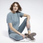 نحيف منتصف الليل الصنوبر تي شيرت صبغ طبيعي كلاسيكي Reebok 0NZ0F974 - Image 4