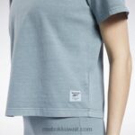 نحيف منتصف الليل الصنوبر تي شيرت صبغ طبيعي كلاسيكي Reebok 0NZ0F974 - Image 5