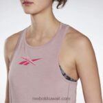 نحيف منقوع أرجواني Activchill الرسم على الخزان العلوي Reebok 0NZ0F723 - Image 4