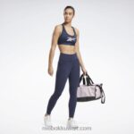 نحيف ناقلات البحرية كولون لوكس بخصر مرتفع Reebok 0NZ0F146 - Image 2