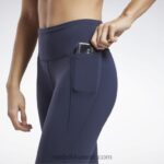 نحيف ناقلات البحرية كولون لوكس بخصر مرتفع Reebok 0NZ0F146 - Image 5