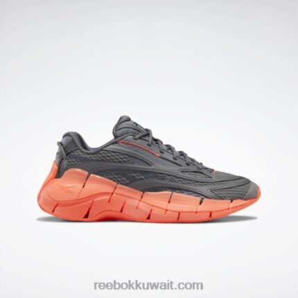 نحيف نقي رمادي 6 / رمادي نقي 7 / برتقالي مضيئة حذاء zig kinetica 2.5 Reebok 0NZ0F219