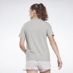 نحيف هيذر رمادي متوسط هوية تي شيرت Reebok 0NZ0F703 - Image 3