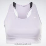 نحيف واحة بنفسجية أساسيات الجري حمالة صدر عالية التأثير (حجم كبير) Reebok 0NZ0F770 - Image 6