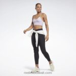 نحيف واحة بنفسجية حمالة صدر رياضية جاهزة للتمارين الرياضية Reebok 0NZ0F576 - Image 2
