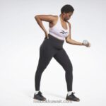 نحيف واحة بنفسجية حمالة صدر رياضية متسابق ناقلات لوكس (حجم كبير) Reebok 0NZ0F824 - Image 2