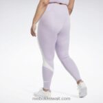 نحيف واحة بنفسجية طماق ناقلات جاهزة للتمارين الرياضية (حجم كبير) Reebok 0NZ0F731 - Image 3