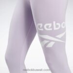 نحيف واحة بنفسجية ليقنز بشعار الماركة Reebok 0NZ0F550 - Image 4