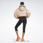 نحيف ecru ناعم سترة فيكتوريا بيكهام منفوخة Reebok 0NZ0F845 - Image 3