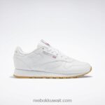 نحيف FTWWR أبيض / رمادي نقي 3 / ريبوك صمغ مطاطي -03 أحذية جلدية كلاسيكية Reebok 0NZ0F55