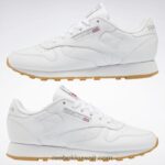 نحيف FTWWR أبيض / رمادي نقي 3 / ريبوك صمغ مطاطي -03 أحذية جلدية كلاسيكية Reebok 0NZ0F55 - Image 3