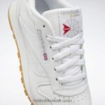 نحيف FTWWR أبيض / رمادي نقي 3 / ريبوك صمغ مطاطي -03 أحذية جلدية كلاسيكية Reebok 0NZ0F55 - Image 9