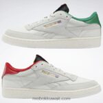 نقي رمادي 1 / أسود / أخضر جلن أحذية الانتقام نادي ج Reebok 0NZ0F354 - Image 9