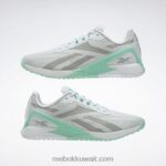 نقي رمادي 1 / نعناع ناعم / رمادي نقي 3 حذاء رياضي نسائي من nano x1 Reebok 0NZ0F200 - Image 9